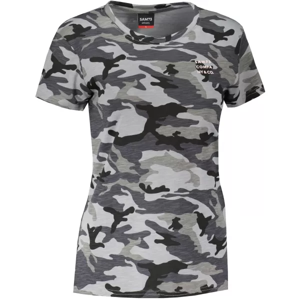  Tricou pentru femei cu mâneci scurte SAM 73 NORA WT 849 NEGRU 