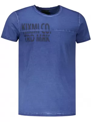 Tricou pentru bărbați KIXMI NIREL ALBASTRU INCHIS