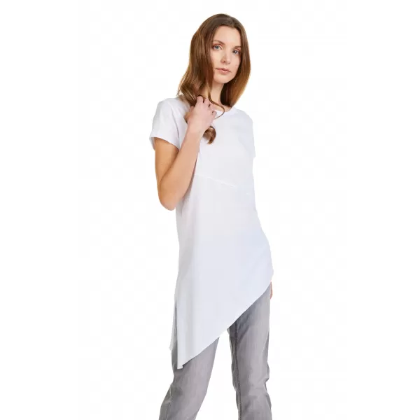  Tricou dama cu maneca scurta SAM 73 DOREEN WT 860 ALB 