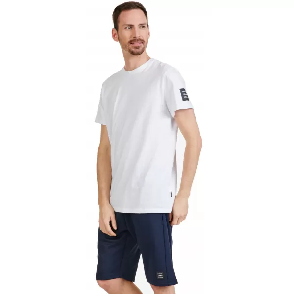  Tricou bărbătesc cu mâneci scurte SAM 73 FREDDIE MT 791 ALB 