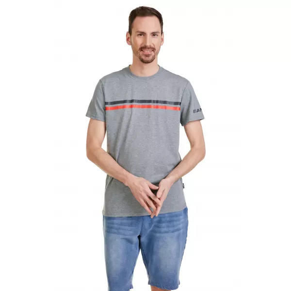  Tricou bărbătesc cu mâneci scurte SAM 73 LARRY MT 803 GRI 