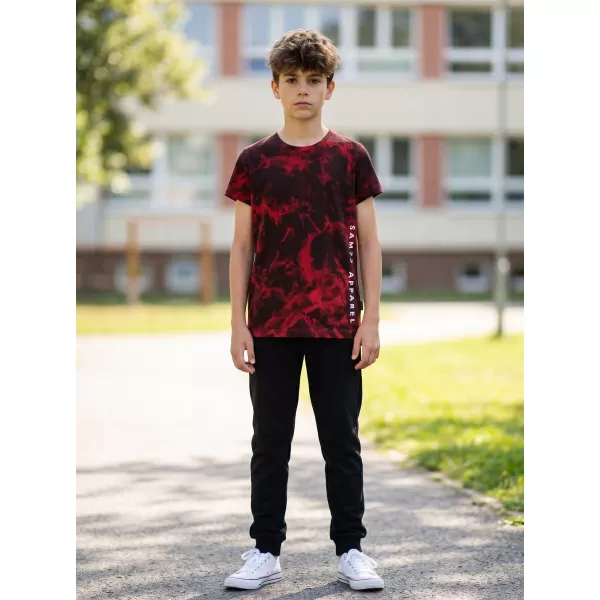  Tricou băiat cu mâneci scurte SAM 73 SYLVESTER BT 559 ROŞU 