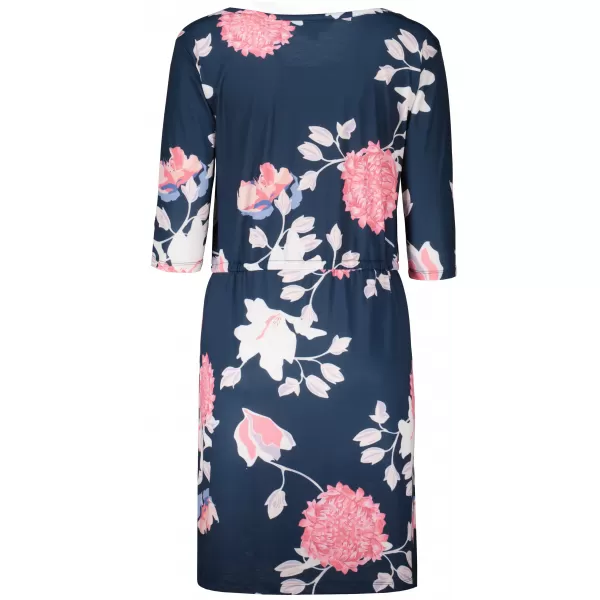  Rochie KIXMI NYDIA ALBASTRU INCHIS 