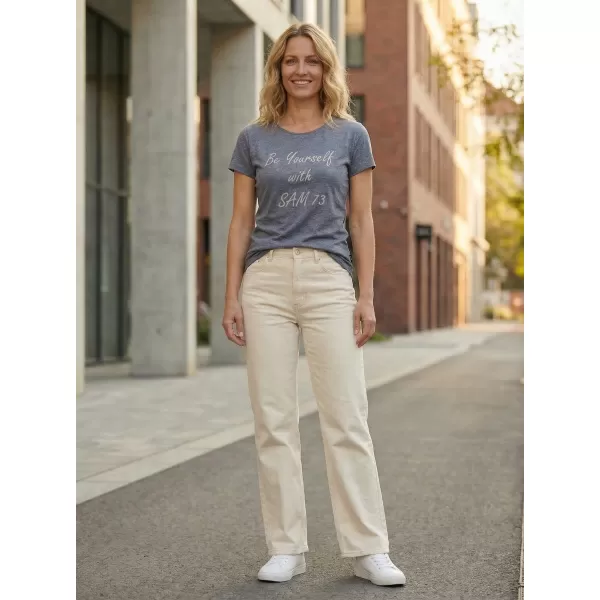  Tricou dama cu maneca scurta SAM 73 RENÉE WT 842 GRI 