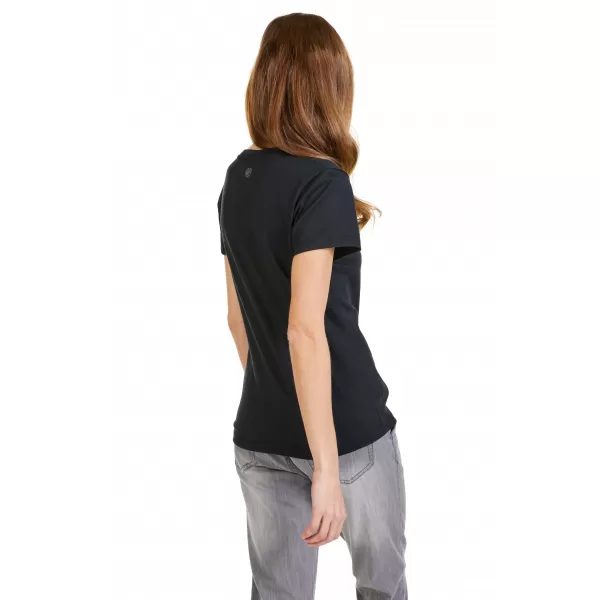  Tricou dama cu maneca scurta SAM 73 CLAUDIA WT 847 NEGRU 
