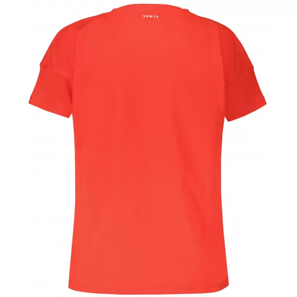  Tricou dama cu maneca scurta SAM 73 HALLE WT 880 ROŞU 