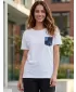 Tricou dama cu maneca scurta SAM 73 MARIE WT 848 ALB