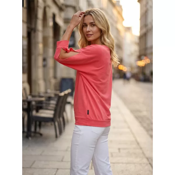  Tricou dama cu maneci 3/4 SAM 73 VIVIAN WT 863 ROZ APRINS 