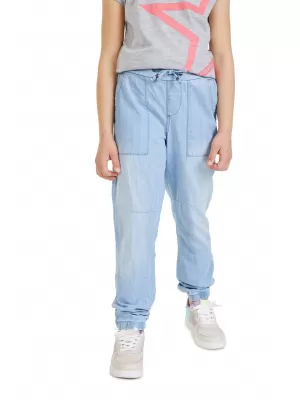 Pantaloni pentru fete SAM 73 MYAH GK 533 DENIM LEJER