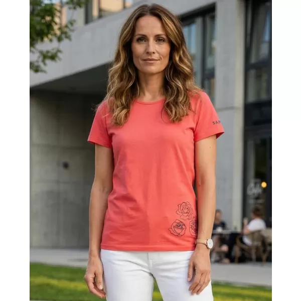  Tricou dama cu maneca scurta SAM 73 BETHANY WT 846 ROZ APRINS 