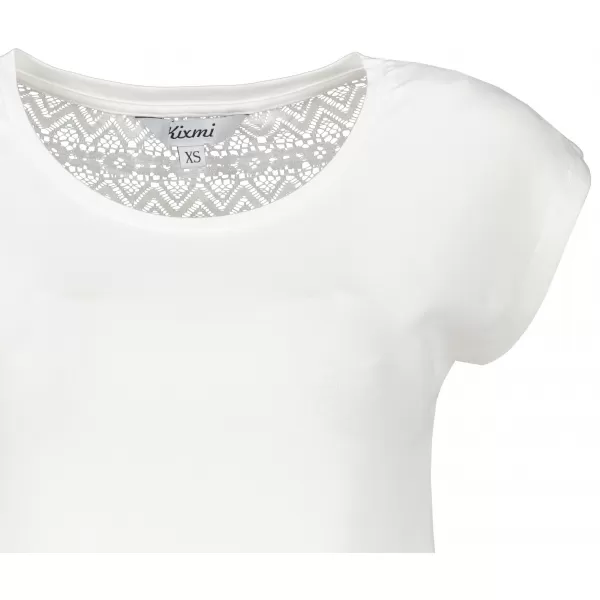  Tricou pentru femei KIXMI NONIE ALB 