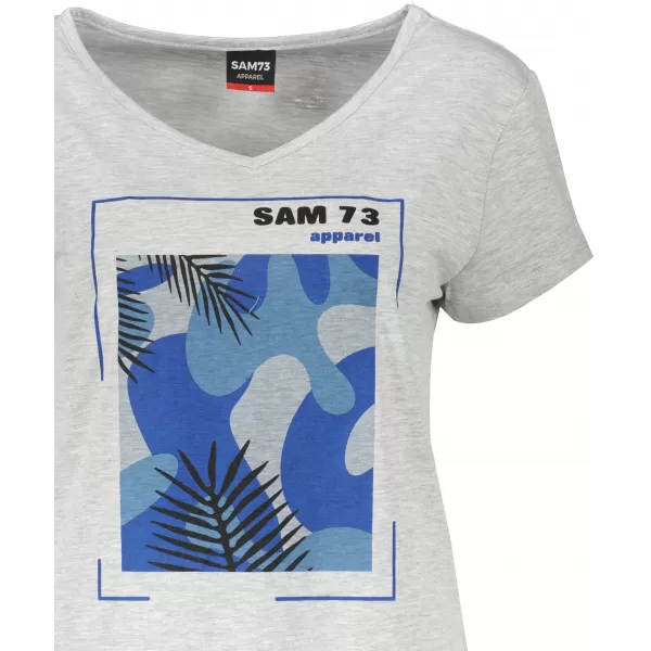  Tricou dama cu maneca scurta SAM 73 ILDA WT 855 GRI DESCHIS 