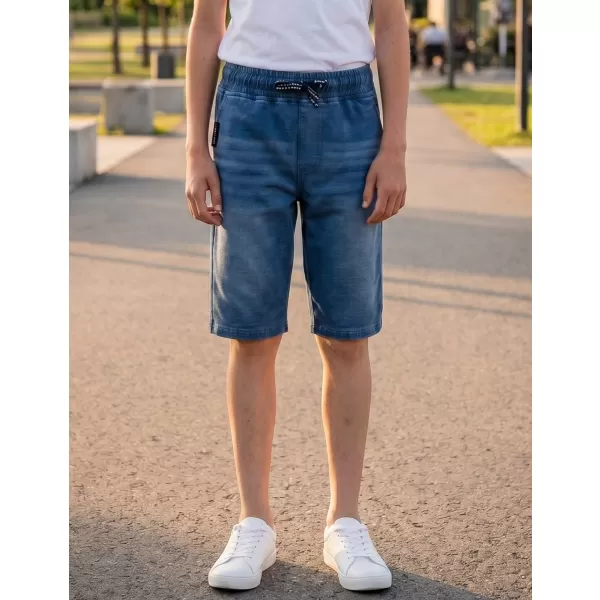  Pantaloni scurți pentru băieți SAM 73 VICTOR BS 536 DENIM LEJER 