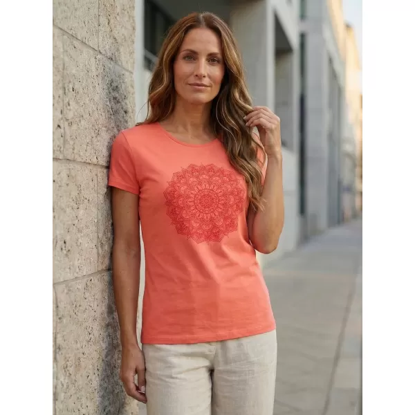  Tricou dama cu maneca scurta SAM 73 DEBORAH WT 845 PORTOCALIU DESCHIS 
