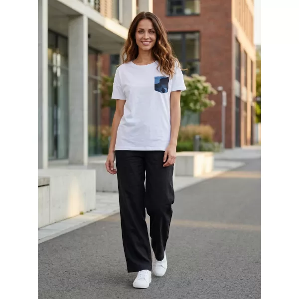 Tricou dama cu maneca scurta SAM 73 MARIE WT 848 ALB 