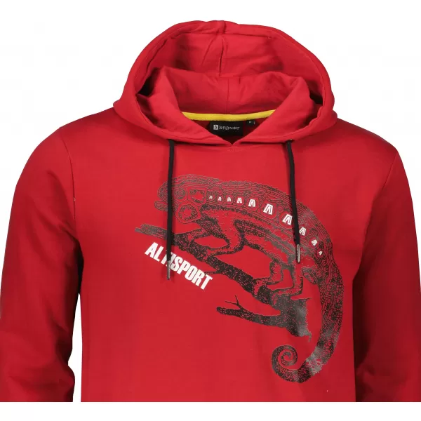  Hanorac pentru bărbați ALTISPORT ALM017AL304 ROȘU 
