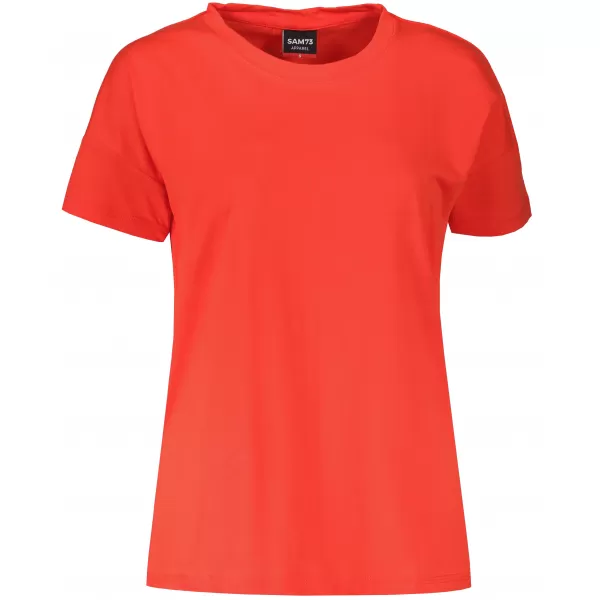  Tricou dama cu maneca scurta SAM 73 HALLE WT 880 ROŞU 