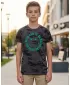 Tricou băiat cu mâneci scurte SAM 73 KELVIN BT 560 NEGRU