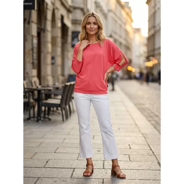  Tricou dama cu maneci 3/4 SAM 73 VIVIAN WT 863 ROZ APRINS 