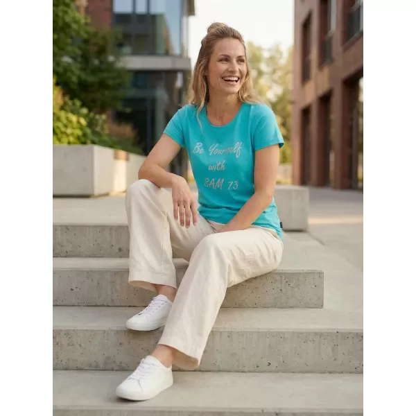  Tricou dama cu maneca scurta SAM 73 RENÉE WT 842 VERDE NEON 
