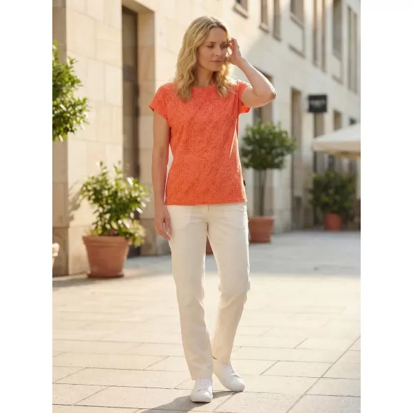 Tricou dama cu maneca scurta SAM 73 VERONICA WT 843 PORTOCALIU DESCHIS 