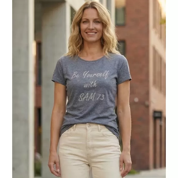  Tricou dama cu maneca scurta SAM 73 RENÉE WT 842 GRI 