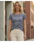 Tricou dama cu maneca scurta SAM 73 RENÉE WT 842 GRI
