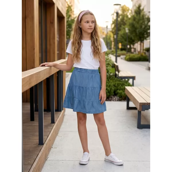  Fusta de fetiță SAM 73 NYLAH GZ 530 DENIM LEJER 