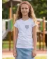 Tricou fetita cu maneca scurta SAM 73 ALAINA GT 564 ALB