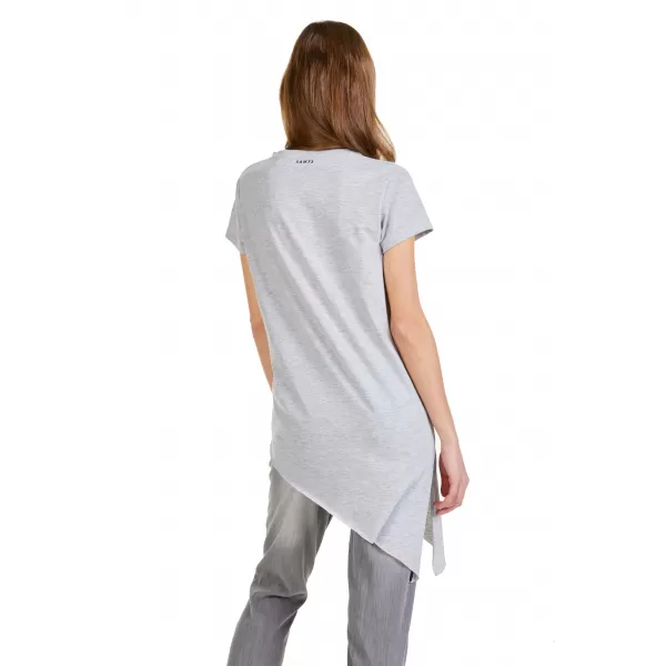  Tricou dama cu maneca scurta SAM 73 DOREEN WT 860 GRI DESCHIS 