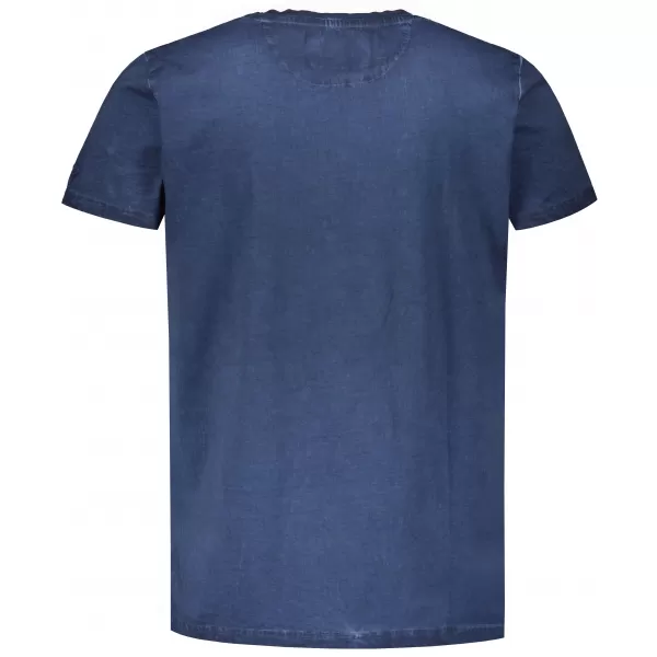  Tricou pentru bărbați KIXMI NADIR ALBASTRU INCHIS 