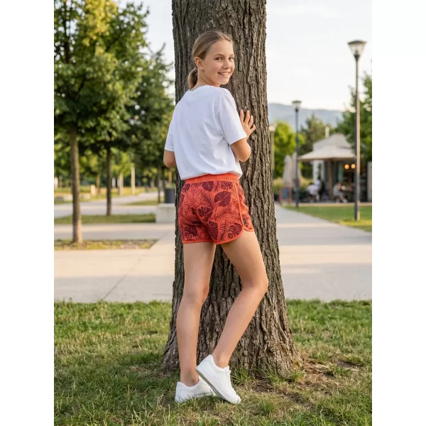  Pantaloni scurți pentru fete SAM 73 MILANIA GS 531 PORTOCALIU DESCHIS 