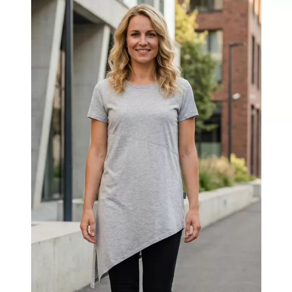  Tricou dama cu maneca scurta SAM 73 DOREEN WT 860 GRI DESCHIS 
