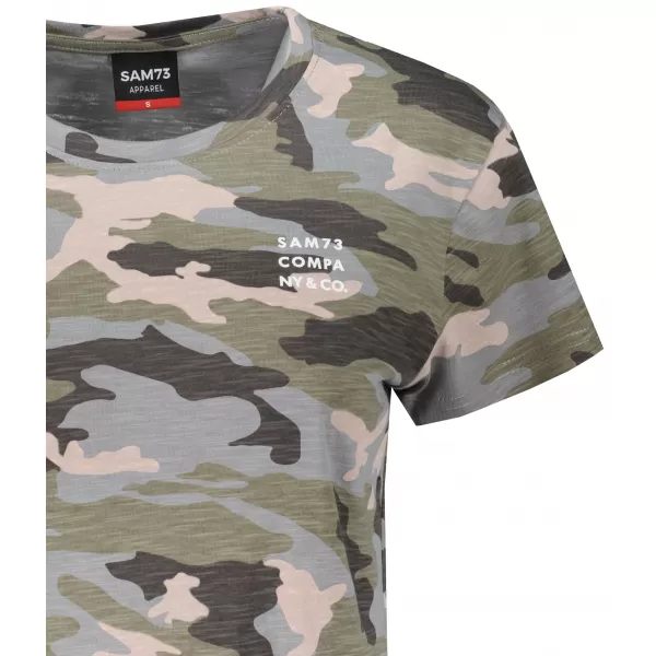  Tricou dama cu maneca scurta SAM 73 NORA WT 849 GRI DESCHIS 