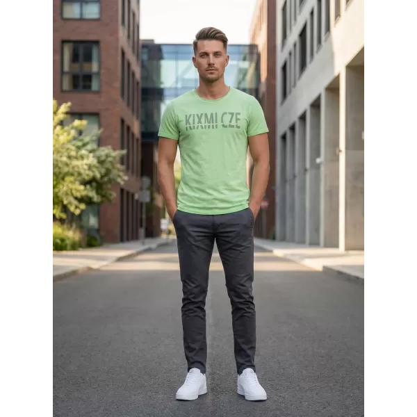  Tricou pentru bărbați KIXMI NARSEY VERDE 