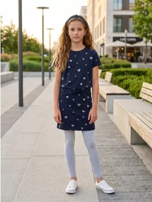 Rochie de fetiță SAM 73 WELO GZ 538 ALBASTRU ÎNCHIS