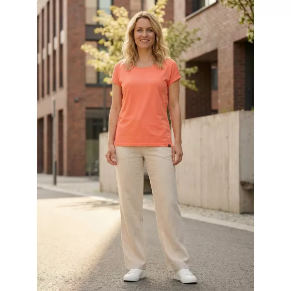  Tricou dama cu maneca scurta SAM 73 ELVIRA WT 857 PORTOCALIU DESCHIS 