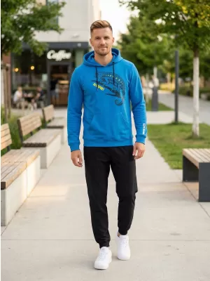 Hanorac pentru bărbați ALTISPORT ALM017AL304 ALBASTRU