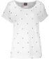 Tricou pentru femei cu mâneci scurte SAM 73 ROXANNE WT 856 ALB