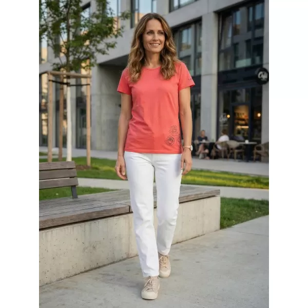  Tricou dama cu maneca scurta SAM 73 BETHANY WT 846 ROZ APRINS 
