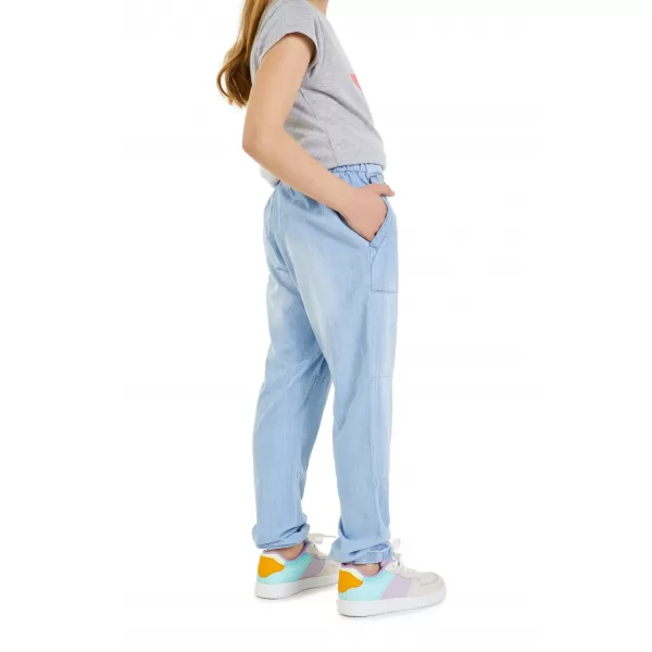 Pantaloni pentru fete SAM 73 MYAH GK 533 DENIM LEJER 