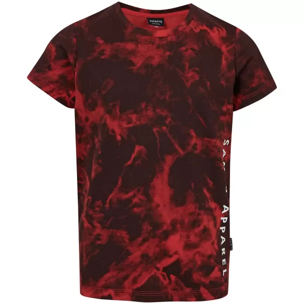 Tricou băiat cu mâneci scurte SAM 73 SYLVESTER BT 559 ROŞU 