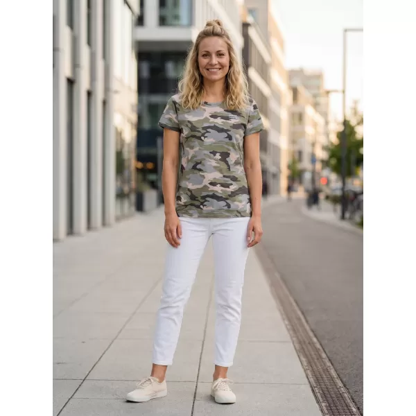  Tricou dama cu maneca scurta SAM 73 NORA WT 849 GRI DESCHIS 