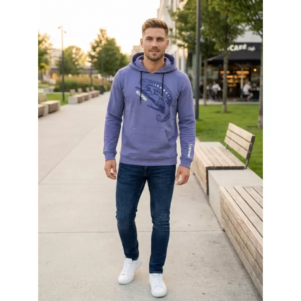  Hanorac pentru bărbați ALTISPORT ALM017AL304 DENIM 