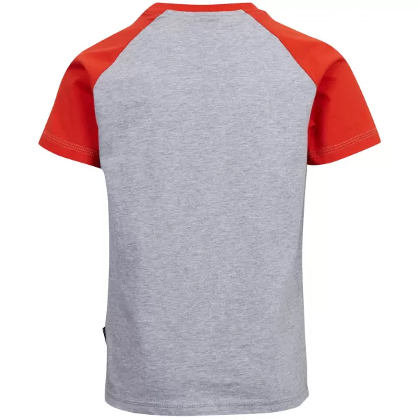  Tricou băiat cu mâneci scurte SAM 73 RICHARD BT 558 GRI DESCHIS 