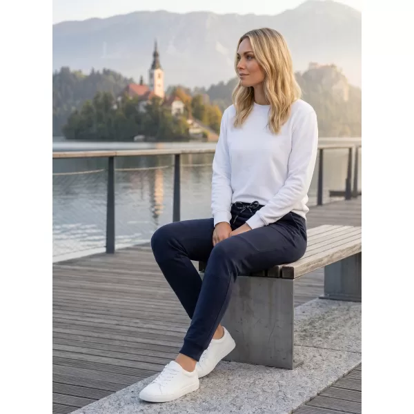  Pantaloni de trening pentru femei SAM 73 ANGELICA WK 777 ALBASTRU ÎNCHIS 
