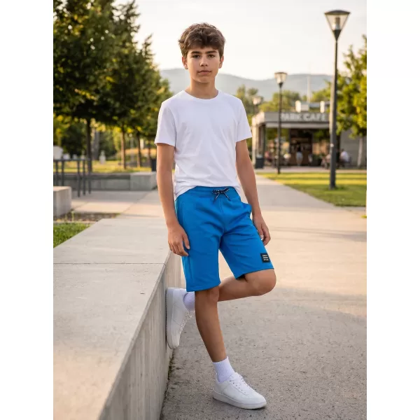  Pantaloni scurți pentru băieți SAM 73 SAF BS 538 ALBASTRU STRĂLUCITOR 