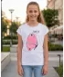 Tricou fetita cu maneca scurta SAM 73 AVERIE GT 566 ALB