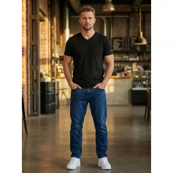  Tricou bărbătesc cu mâneci scurte SAM 73 LEONARD MT 793 NEGRU 