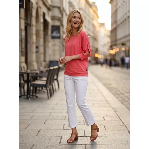  Tricou dama cu maneci 3/4 SAM 73 VIVIAN WT 863 ROZ APRINS 